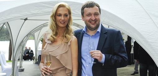 Antanas Guoga wedding